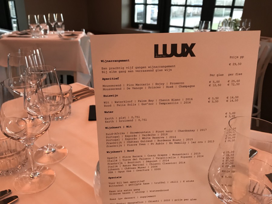 LUUX Dineren | Juli 2019