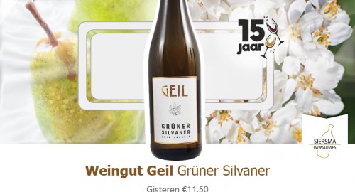 #14 Geil Grüner Silvaner | € 7,95 ipv € 11,50 (ruim 30% korting!)