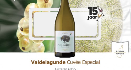 #4 Valdelagunde Verdejo Especial | €7,50 ipv €9,95 (25% korting!)