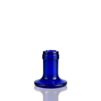 Rebottled Candleholder N°1 Blue