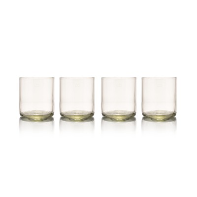 Rebottled Tumbler 4-pack Clear