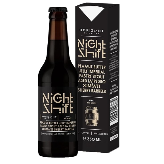 Night Shift Vintage 2025 tilt Horizont Brewing