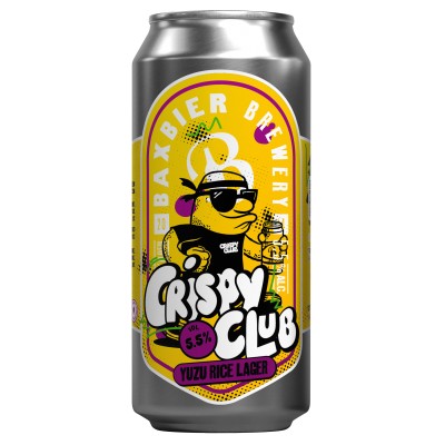 Baxbier Brewery Crispy Club Yuzu Rice Lager