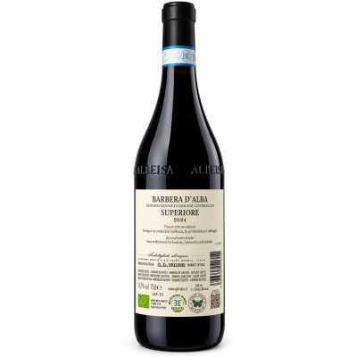 Vajra Barbera Supriore Back Label